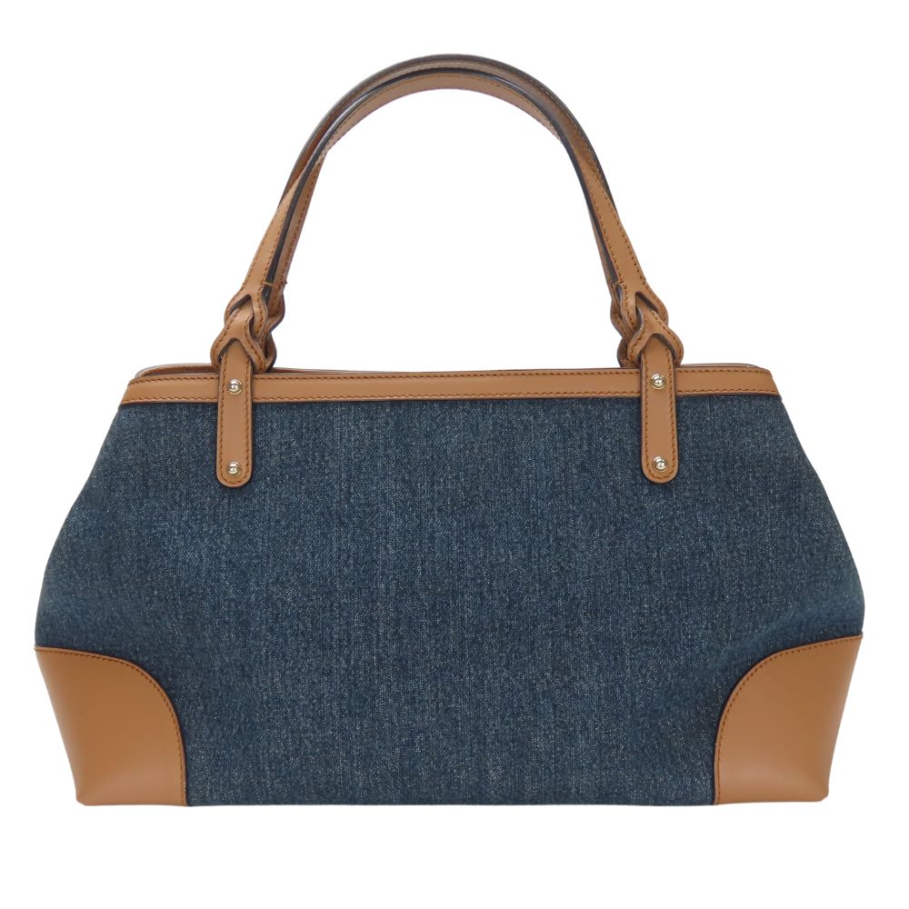 GUCCI Tote Bag 348715 denim Indigo blue