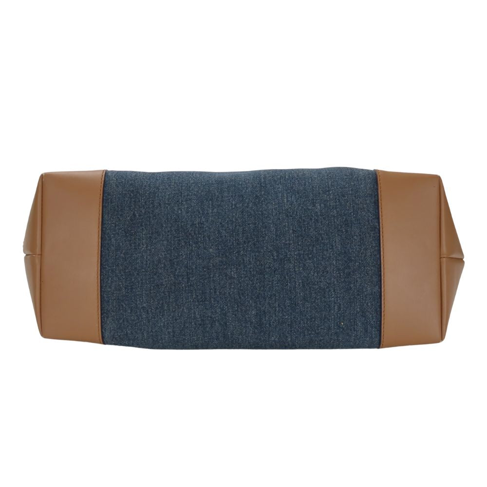 GUCCI Tote Bag 348715 denim Indigo blue