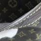 LOUIS VUITTON Shoulder Bag M95228 Monogram mini run Brown Danube Women Used Authentic