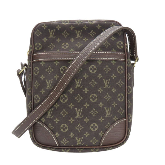 LOUIS VUITTON Shoulder Bag M95228 Monogram mini run Brown Danube Women Used Authentic