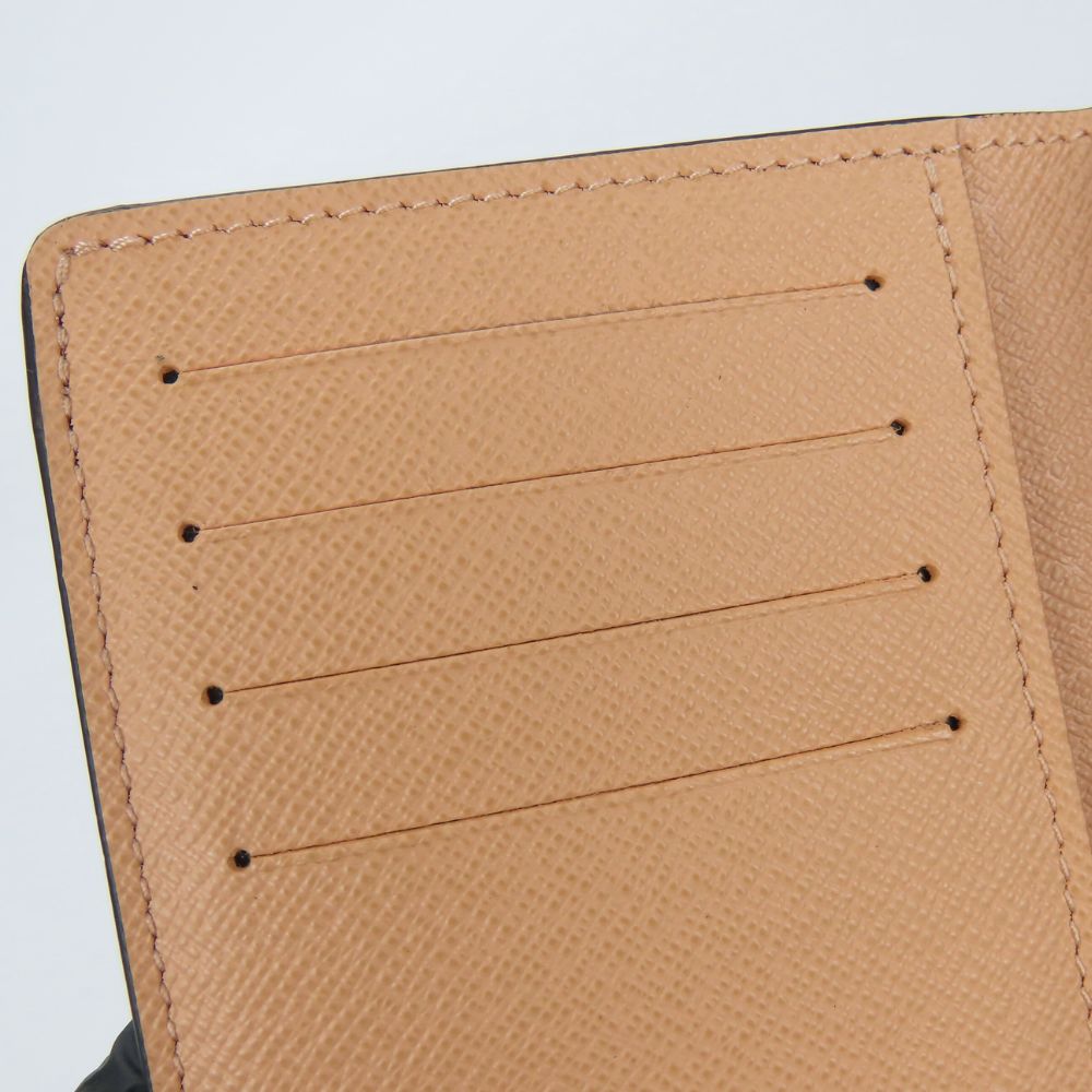 LOUIS VUITTON Bifold Wallet N60380 Damier Ebene Portefeuille Juliet Women Used Authentic