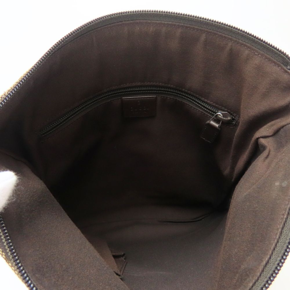 GUCCI Shoulder Bag 145857 GG canvas beige