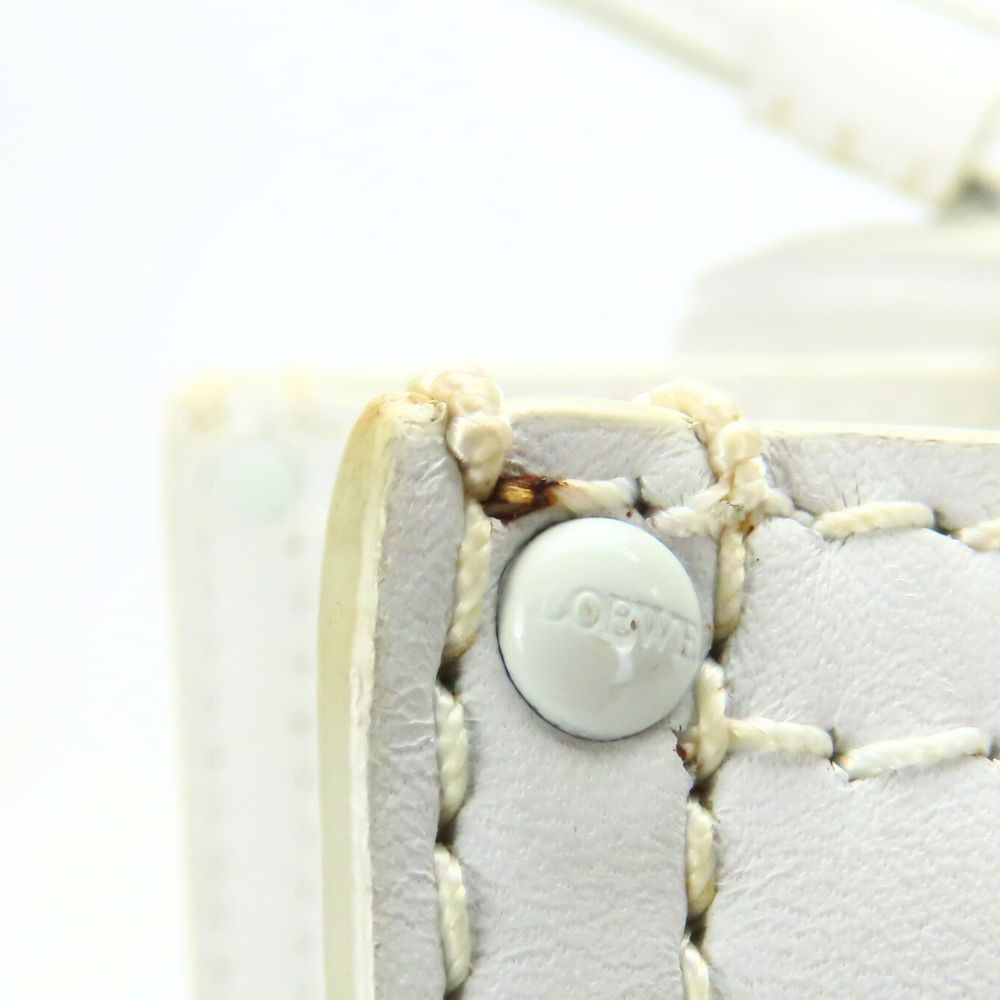 LOEWE Tote Bag leather white
