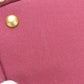 PRADA Tote Bag B2642O canvas Amarrant Studs Canapa Women Used Authentic