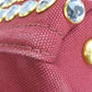 PRADA Tote Bag B2642O canvas Amarrant Studs Canapa Women Used Authentic