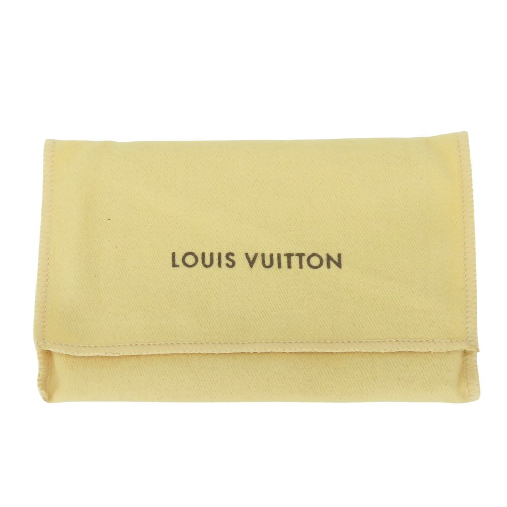 LOUIS VUITTON Coin case M95616 Monogram denim gray Pochette cree mens(Unisex) Used Authentic