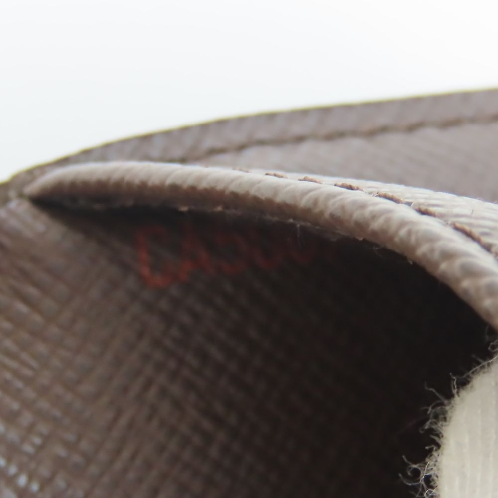 LOUIS VUITTON Bifold Wallet N61675 Damier Brown Portefeuille�EMarco mens(Unisex) Used Authentic