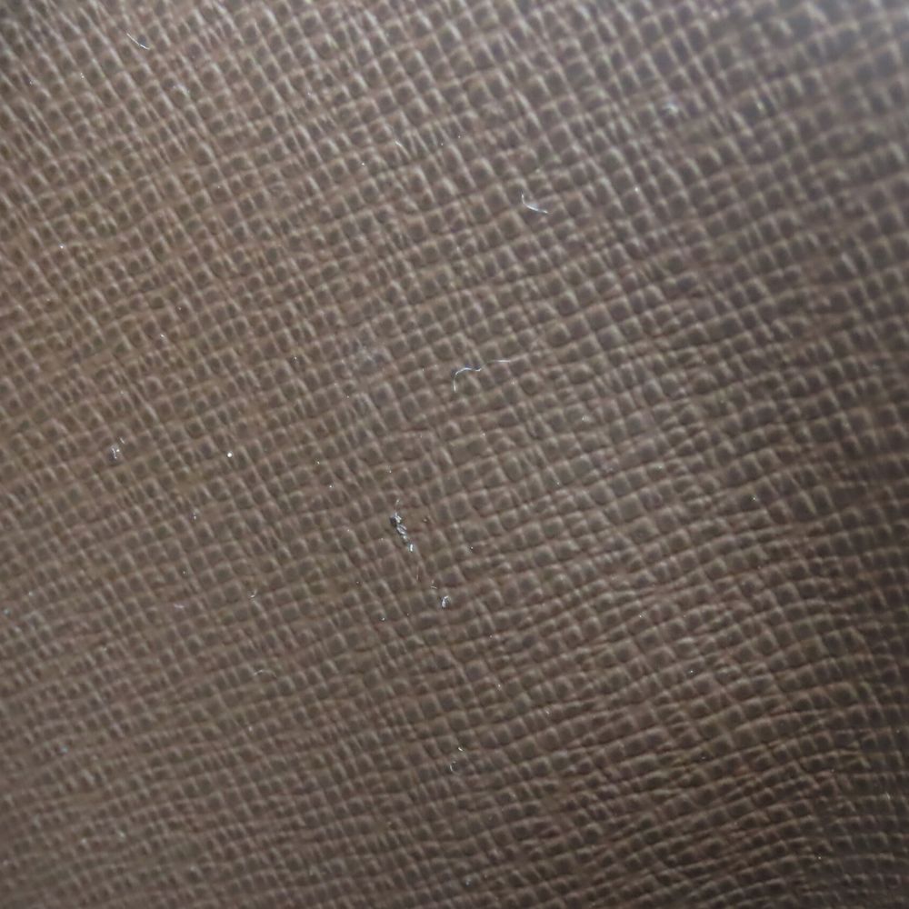 LOUIS VUITTON Bifold Wallet N61675 Damier Brown Portefeuille�EMarco mens(Unisex) Used Authentic