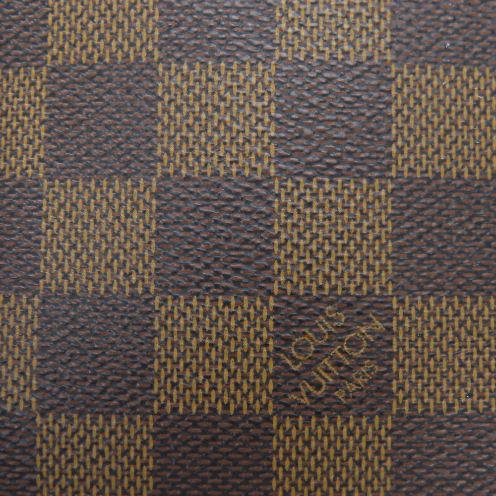 LOUIS VUITTON Bifold Wallet N61675 Damier Brown Portefeuille�EMarco mens(Unisex) Used Authentic