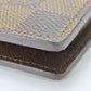 LOUIS VUITTON Bifold Wallet N61675 Damier Brown Portefeuille�EMarco mens(Unisex) Used Authentic