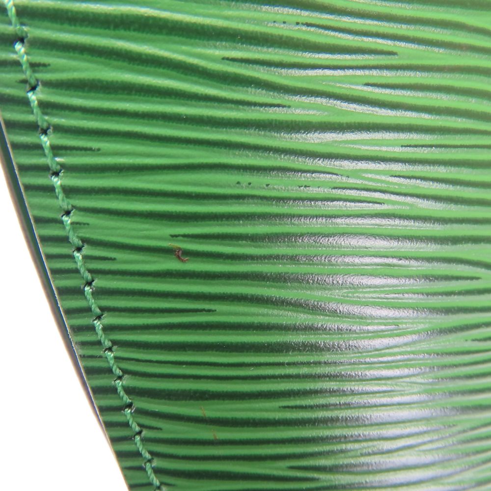 LOUIS VUITTON Handbag M52274 Epi Leather Borneo Green Sun jack Women Used Authentic