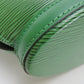 LOUIS VUITTON Handbag M52274 Epi Leather Borneo Green Sun jack Women Used Authentic