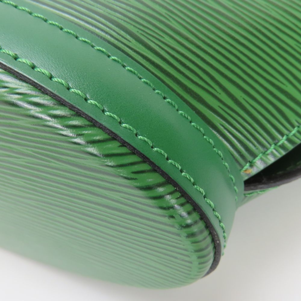 LOUIS VUITTON Handbag M52274 Epi Leather Borneo Green Sun jack Women Used Authentic