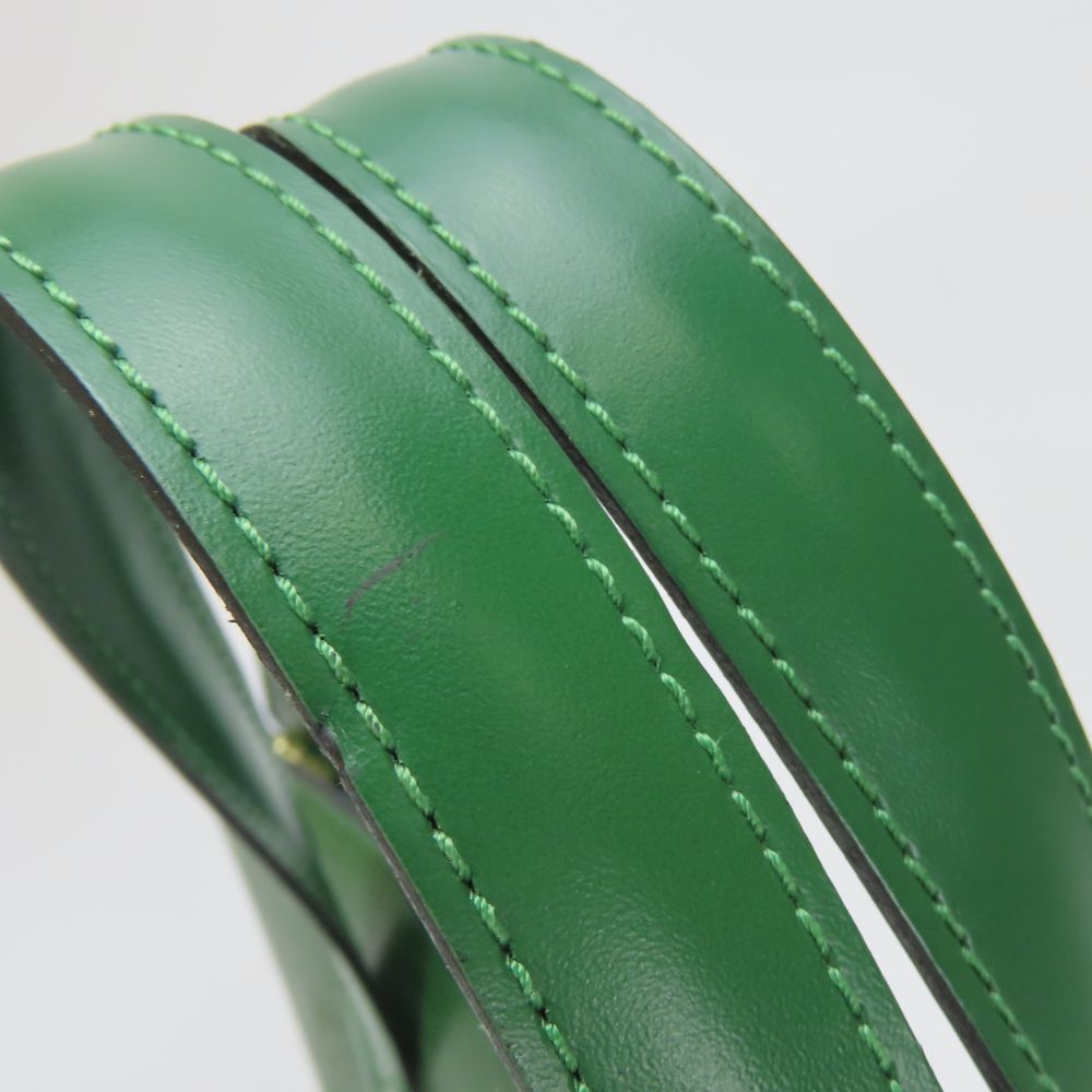 LOUIS VUITTON Handbag M52274 Epi Leather Borneo Green Sun jack Women Used Authentic