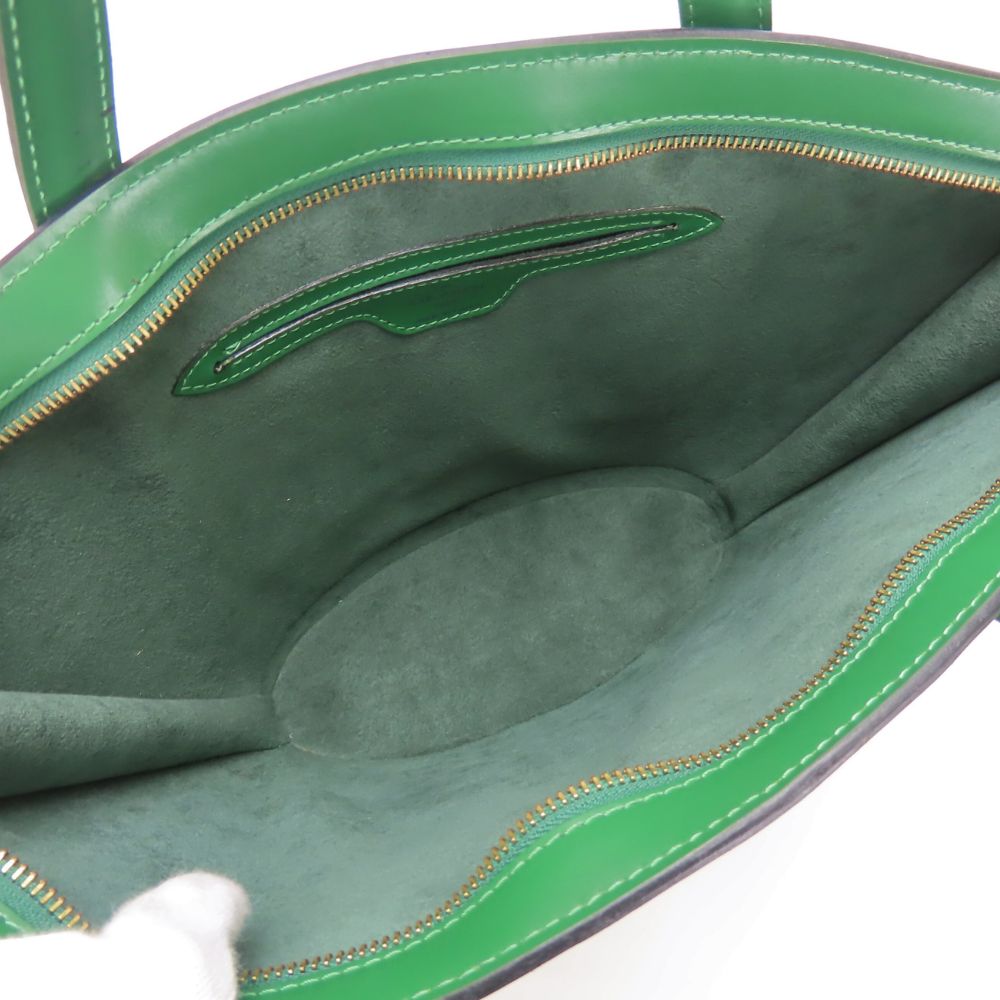 LOUIS VUITTON Handbag M52274 Epi Leather Borneo Green Sun jack Women Used Authentic