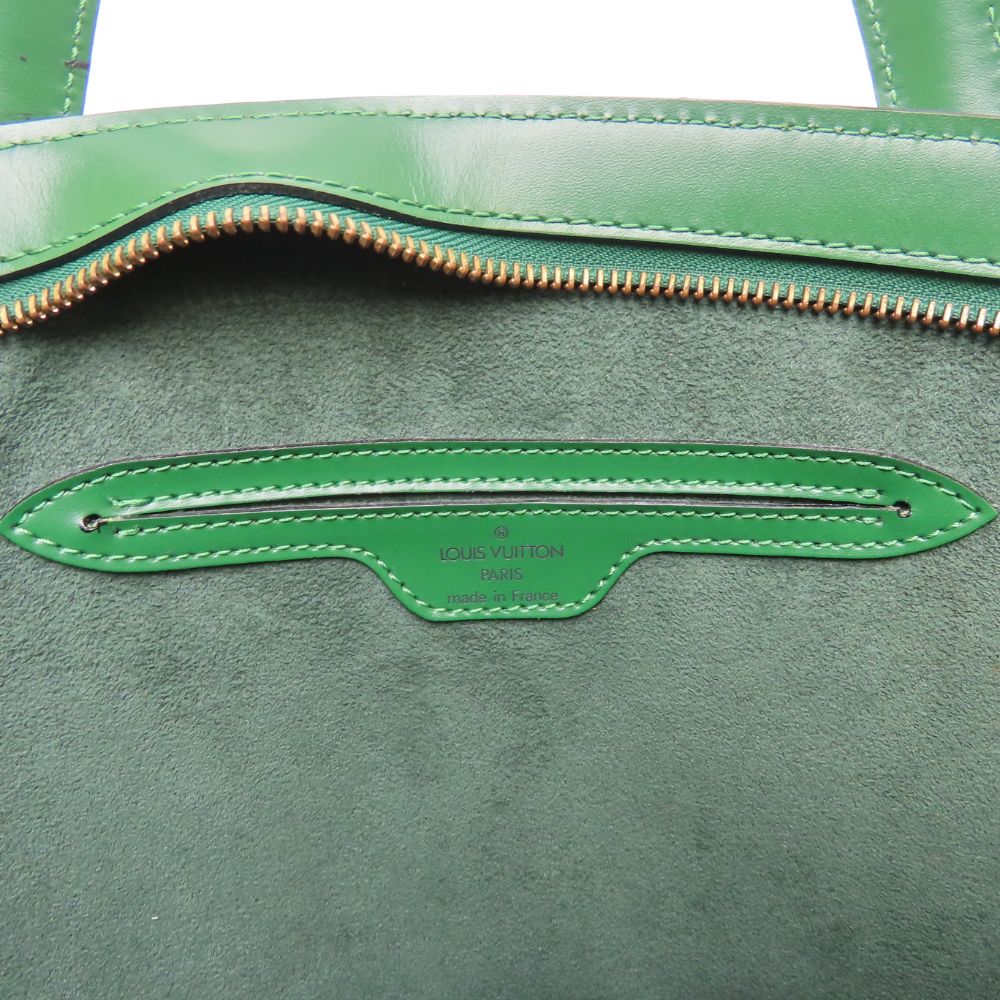 LOUIS VUITTON Handbag M52274 Epi Leather Borneo Green Sun jack Women Used Authentic