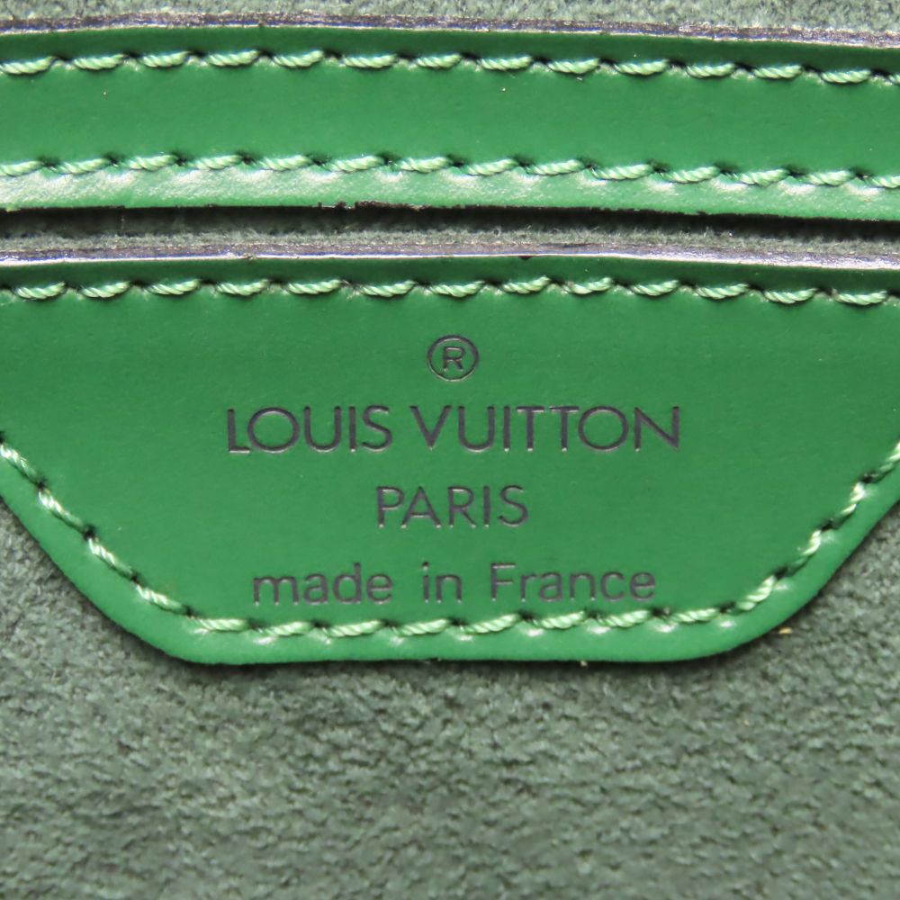 LOUIS VUITTON Handbag M52274 Epi Leather Borneo Green Sun jack Women Used Authentic