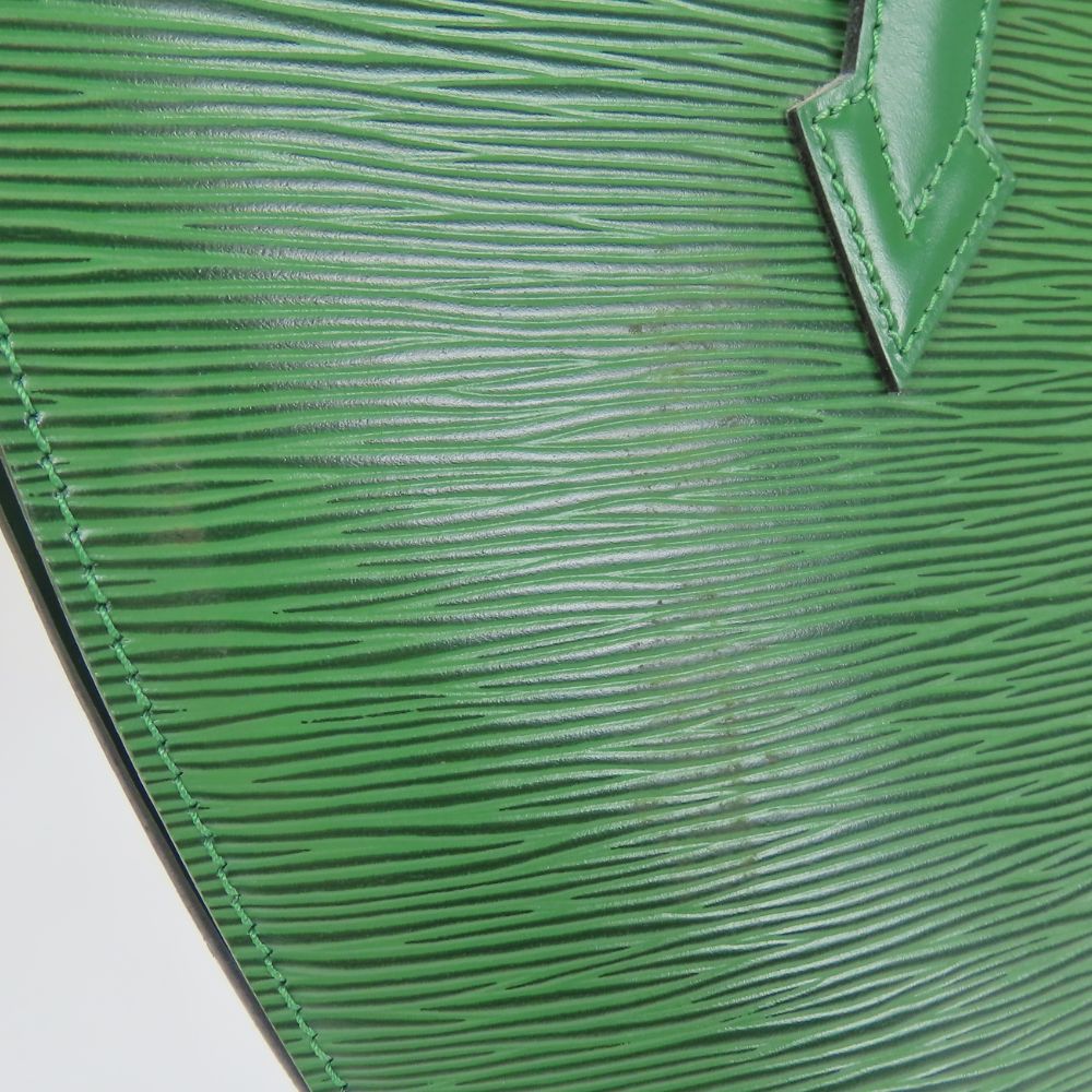 LOUIS VUITTON Handbag M52274 Epi Leather Borneo Green Sun jack Women Used Authentic