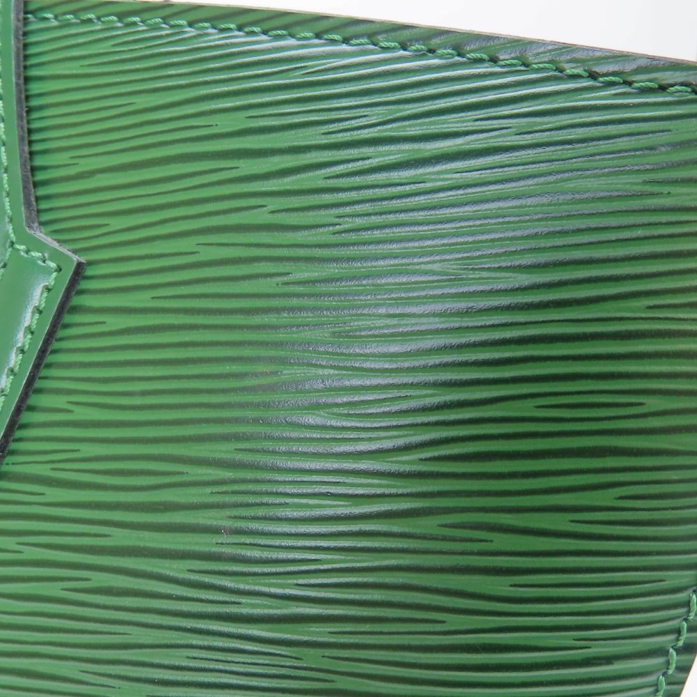 LOUIS VUITTON Handbag M52274 Epi Leather Borneo Green Sun jack Women Used Authentic
