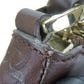 GUCCI Handbag 190525 Sima leather Dark brown Abbey Women Used Authentic