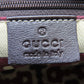 GUCCI Handbag 190525 Sima leather Dark brown Abbey Women Used Authentic