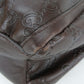 GUCCI Handbag 190525 Sima leather Dark brown Abbey Women Used Authentic