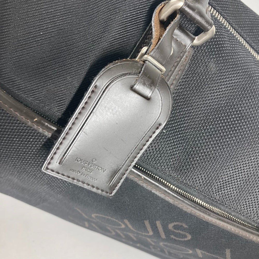 LOUIS VUITTON Boston Duffel bag M93601 Damier Jean Canvas black Damier Jean Albatross unisex(Unisex) Used Authentic