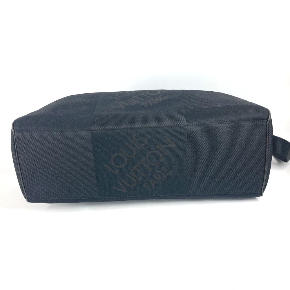 LOUIS VUITTON Boston Duffel bag M93601 Damier Jean Canvas black Damier Jean Albatross unisex(Unisex) Used Authentic