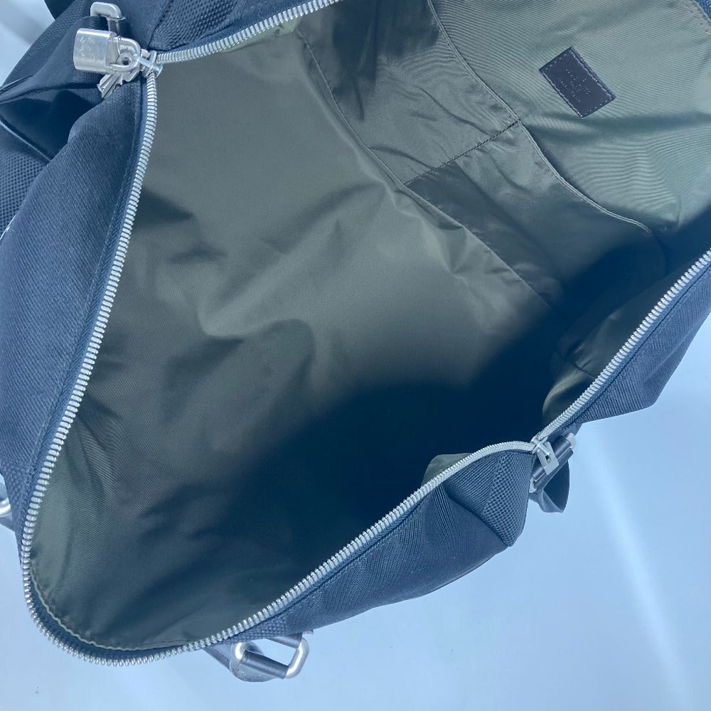 LOUIS VUITTON Boston Duffel bag M93601 Damier Jean Canvas black Damier Jean Albatross unisex(Unisex) Used Authentic