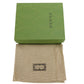 GUCCI Bifold Wallet 598662 GG Supreme canvas, leather Greige type Offidia GG Women Used Authentic