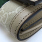 GUCCI Bifold Wallet 598662 GG Supreme canvas, leather Greige type Offidia GG Women Used Authentic