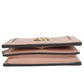 GUCCI Bifold Wallet 723786 leather pink Women Used Authentic