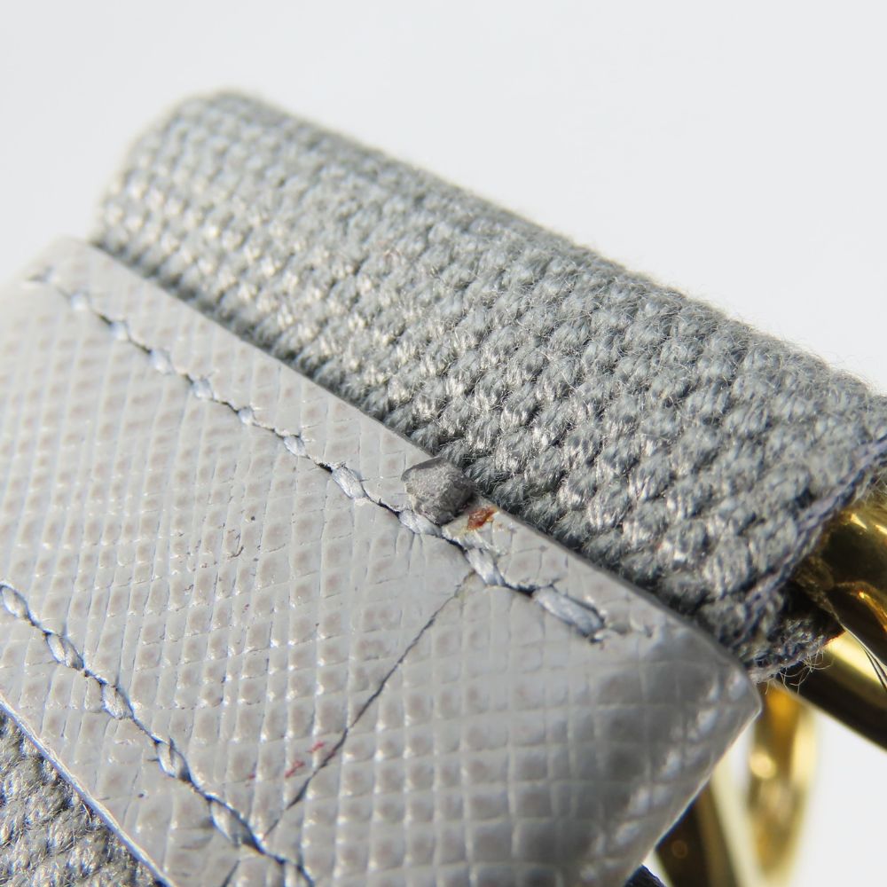 PRADA Handbag 1BG439 canvas gray CANAPA Canapa