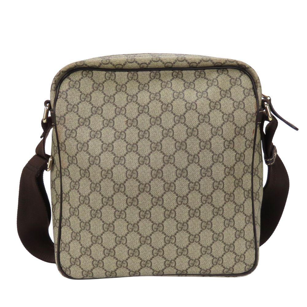 GUCCI Shoulder Bag 201448 GG Supreme Canvas beige