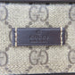 GUCCI Shoulder Bag 201448 GG Supreme Canvas beige
