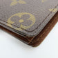 LOUIS VUITTON Bifold Wallet M60883 Monogram Brown Porte Billets 10 Cartes Crdit