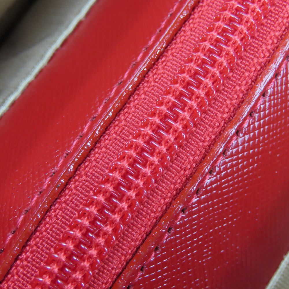 BURBERRY Handbag canvas Red Nova Check