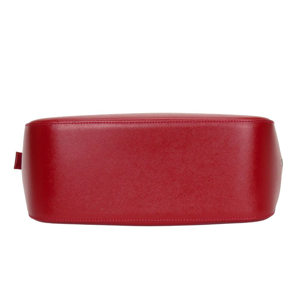 BURBERRY Handbag canvas Red Nova Check