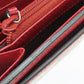 GUCCI Long Wallet Purse 410100 leather Red type Blooms