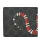 GUCCI Bifold Wallet 451266 GG Supreme Canvas black