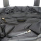 CHANEL Tote Bag Jacquard nylon black New travel line PM