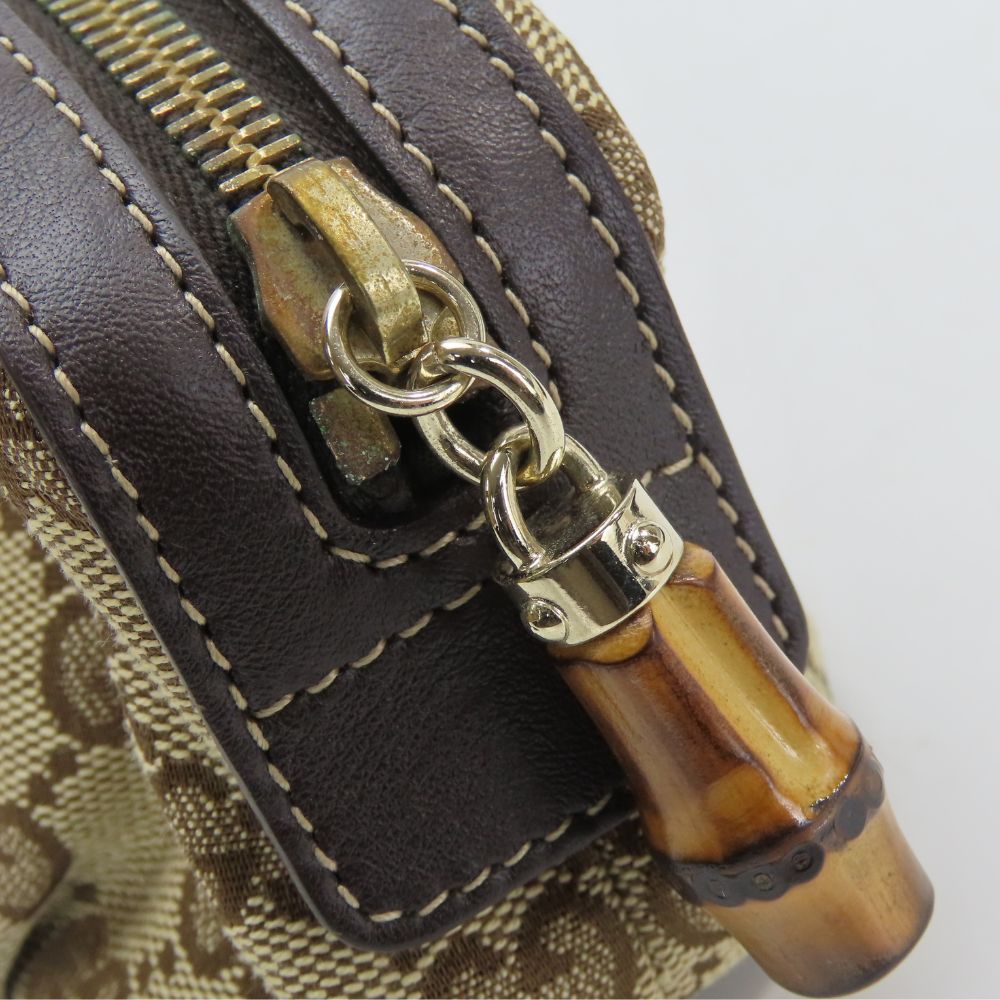 GUCCI Pouch 246174 GG canvas beige