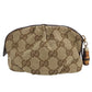 GUCCI Pouch 246174 GG canvas beige