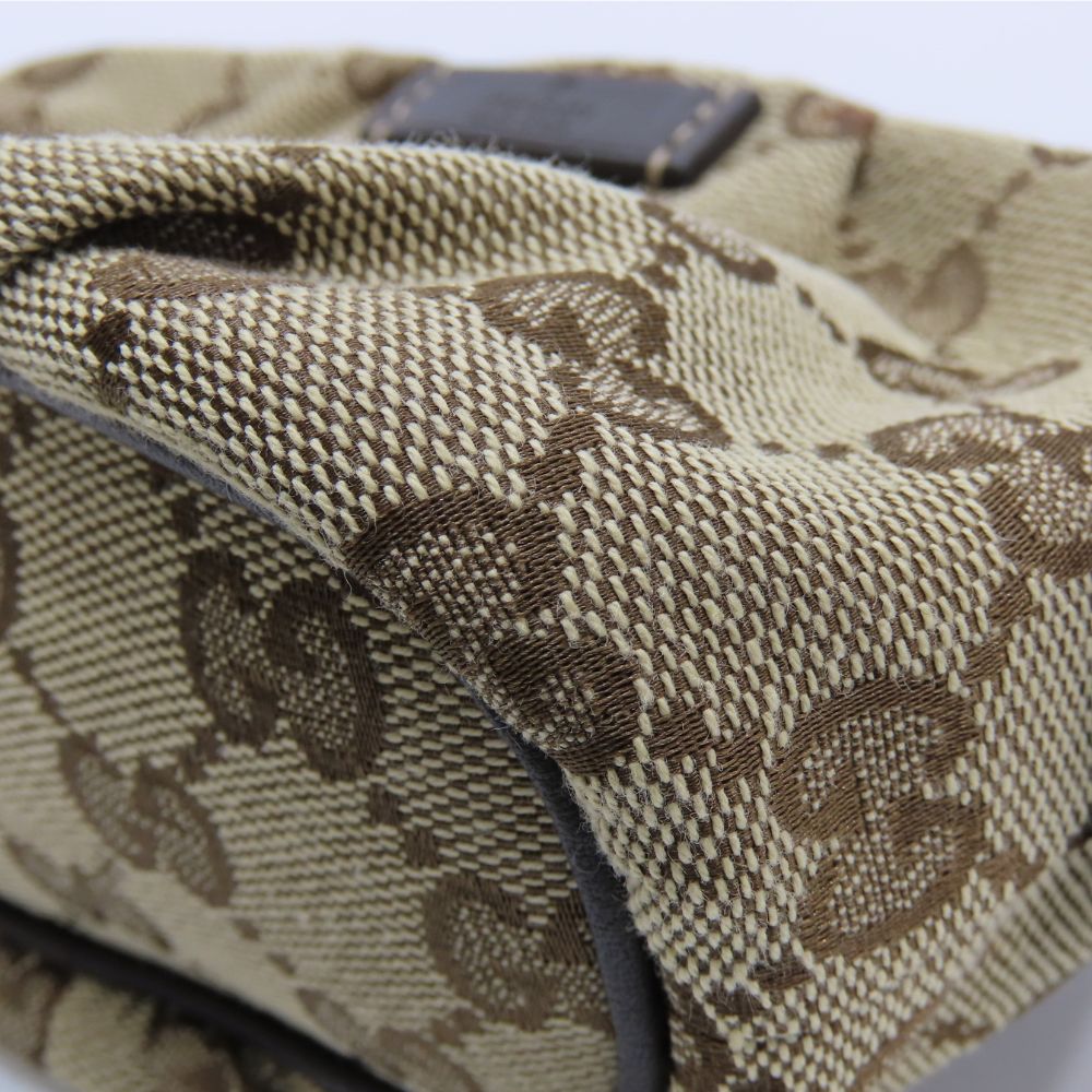 GUCCI Pouch 246174 GG canvas beige