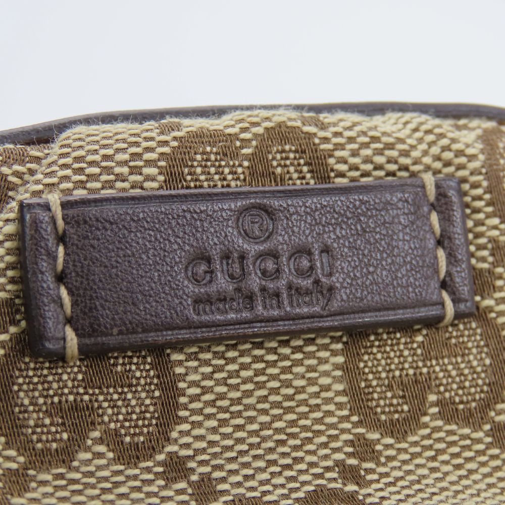 GUCCI Pouch 246174 GG canvas beige