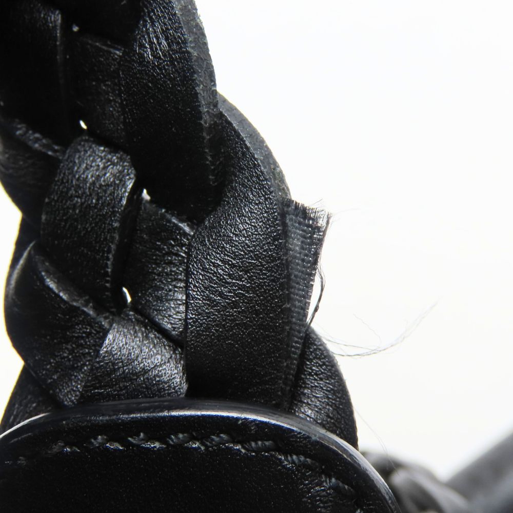 GUCCI Tote Bag 162900 Sima leather black Horsebit Guccisima