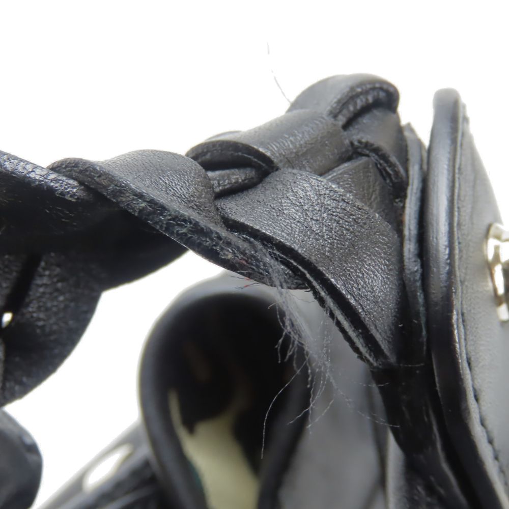 GUCCI Tote Bag 162900 Sima leather black Horsebit Guccisima