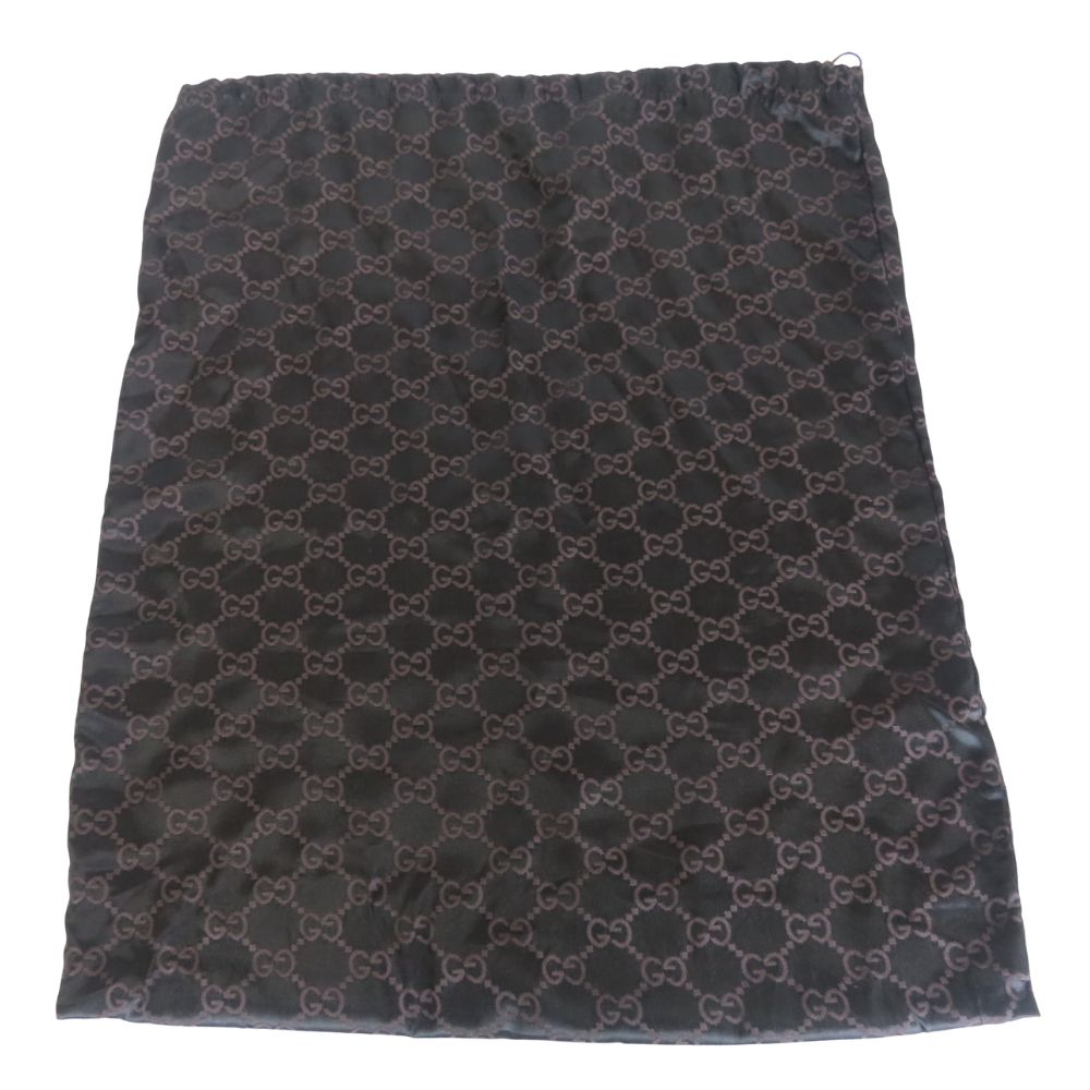 GUCCI Tote Bag 162900 Sima leather black Horsebit Guccisima