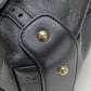 GUCCI Tote Bag 162900 Sima leather black Horsebit Guccisima