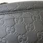 GUCCI Tote Bag 162900 Sima leather black Horsebit Guccisima